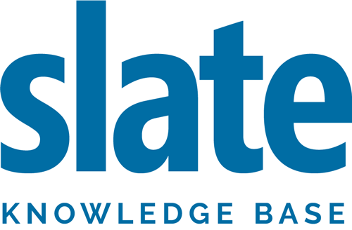 Slate Knowledge Base