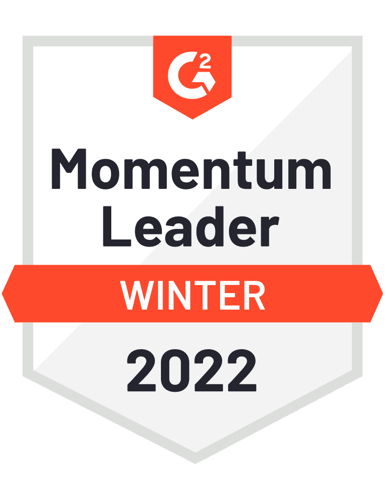 G2 Momentum Leader Winter 2022