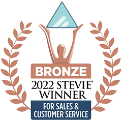 Bronze 2022 Stevie Winner Sales & Customer Service